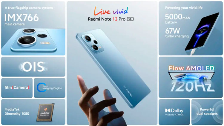 Особенности Redmi Note 12 Pro 5G